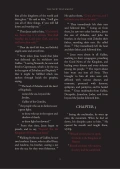 Actual black page with white Scripture and Jesus’ words in red